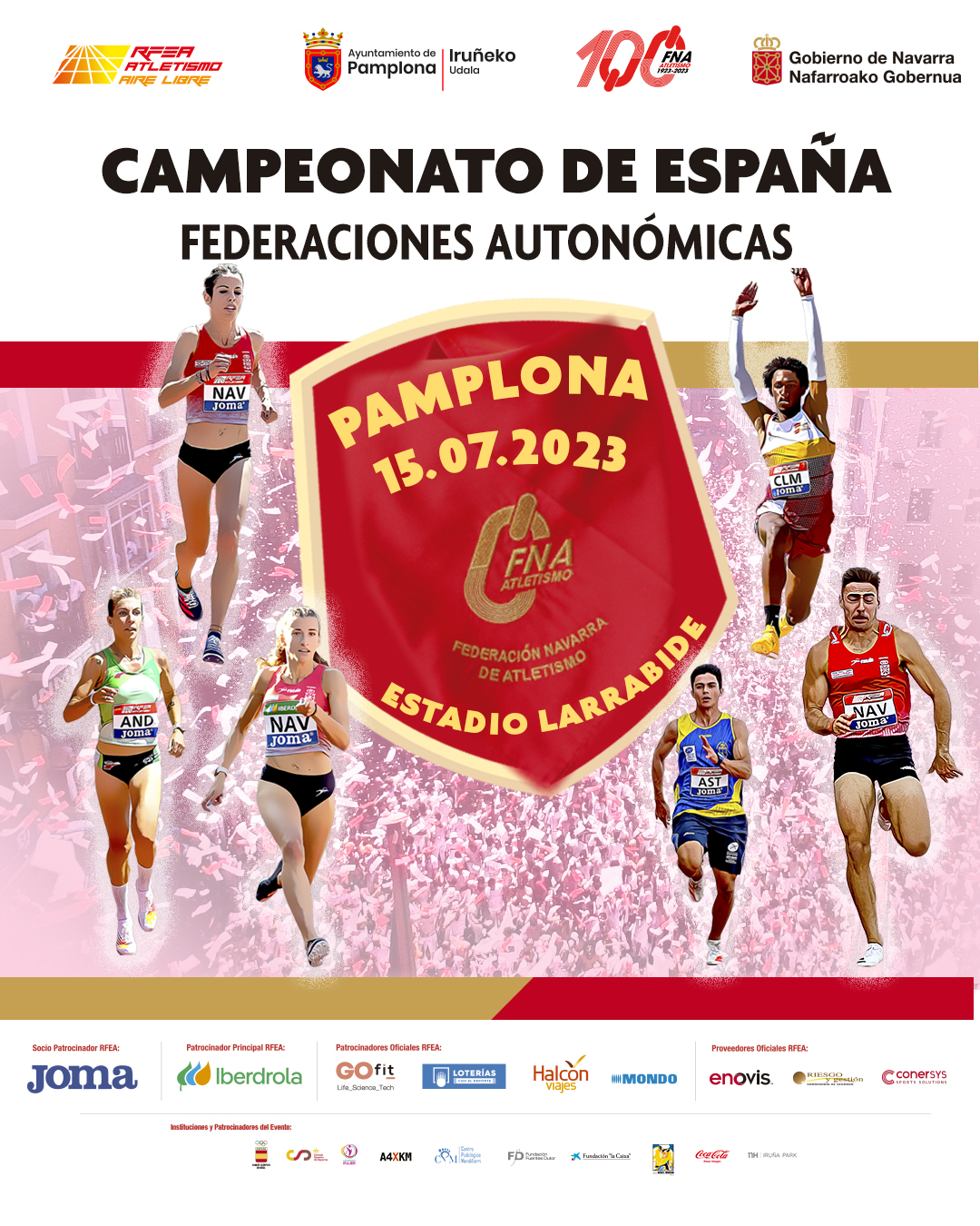 Publicada informaci&oacute;n t&eacute;cnica campeonato de Espa&ntilde;a de federaciones pamplona 2023